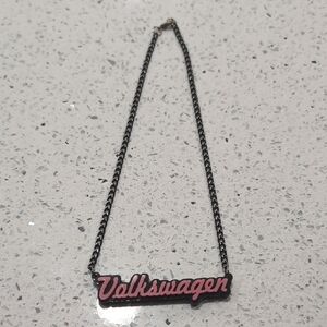 Acrylic Volkswagen Necklace